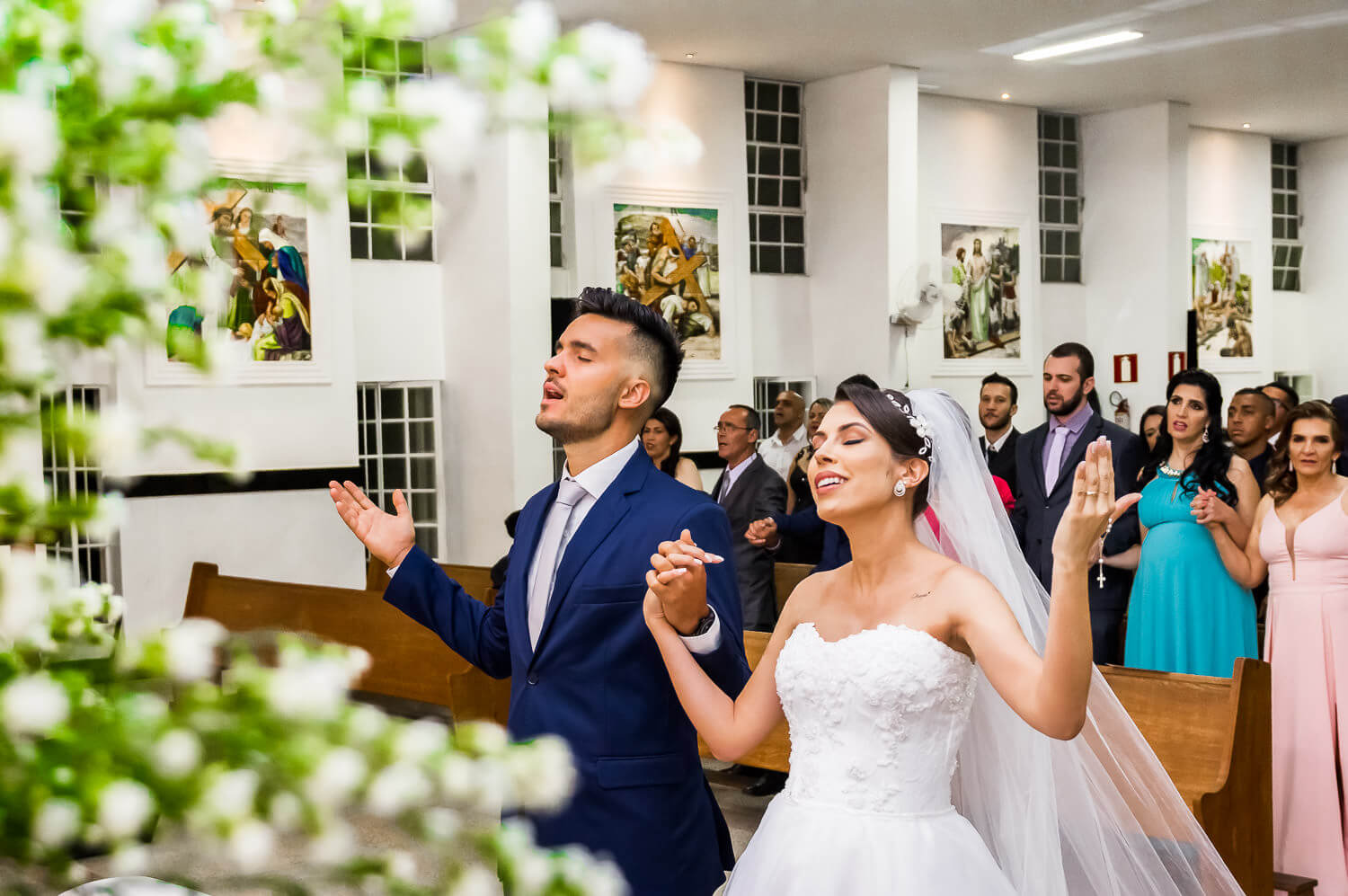 Casamento Na Igreja Nossa Senhora Da Paz | Rayanne E Lucas - Alexandre ...